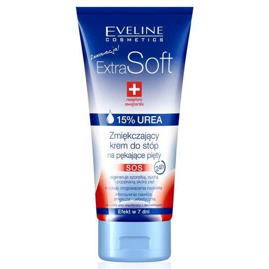 Eveline Cosmetics, Extra Soft SOS, krem na pękające pięty 15% Urea, 100 ml Eveline Cosmetics