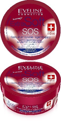 Eveline Cosmetics, Extra Soft SOS, krem regenerujący, 200 ml Eveline Cosmetics