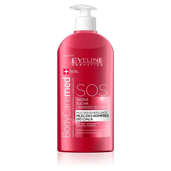 Eveline Cosmetics, Extra Soft SOS, mleczko do ciała multiregenerujące, 350 ml Eveline Cosmetics