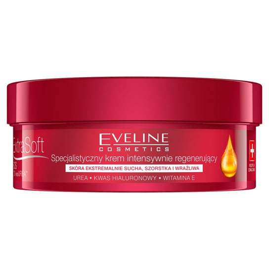Eveline Cosmetics, Extra Soft SOS, specjalistyczny krem intensywnie nawilżający do twarzy i ciała, 175 ml Eveline Cosmetics