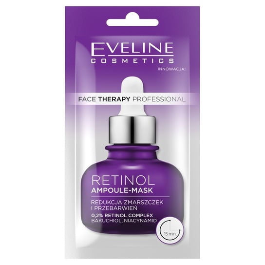 Eveline Cosmetics Face Therapy Professional, Maseczka Redukująca Zmarszczki I Przebarwienia, 8 Ml Eveline Cosmetics
