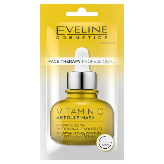 Eveline Cosmetics Face Therapy Professional, Maseczka Rozświetlająca I Wyrównująca Koloryt, 8 Ml Eveline Cosmetics