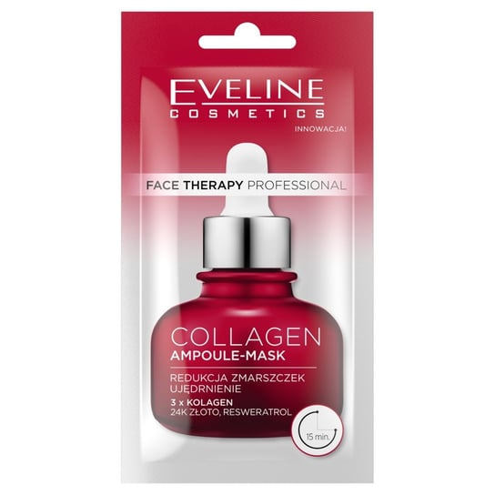 Eveline Cosmetics Face Therapy Professional, Maseczka Ujędrniająca I Redukująca Zmarszczki, 8 Ml Eveline Cosmetics