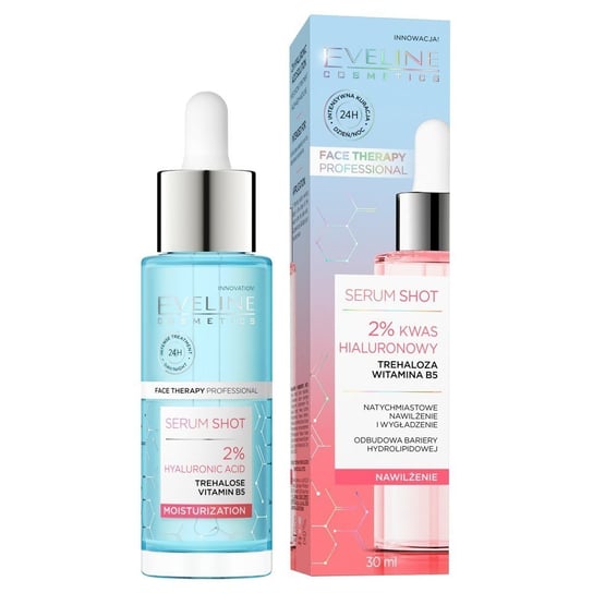 Eveline Cosmetics, Face Therapy, Professional Serum Shot, Kuracja nawilżająca, 30 ml Eveline Cosmetics
