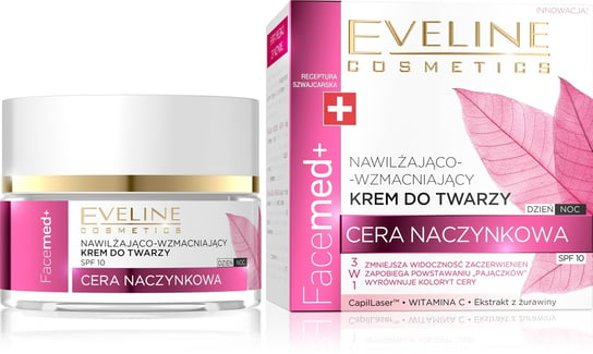 Eveline Cosmetics, Facemed+, krem nawilżająco-wzmacniający na naczynka na dzień i noc, 50 ml Eveline Cosmetics