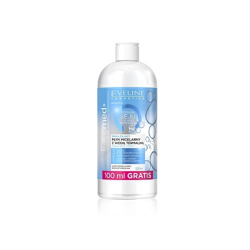 Eveline Cosmetics, Facemed+, nawilżający płyn micelarny z wodą termalną, 500 ml Eveline Cosmetics