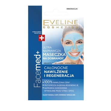 Eveline Cosmetics, Facemed+, ultranaprawcza maseczka na dobranoc, 7 ml Eveline Cosmetics
