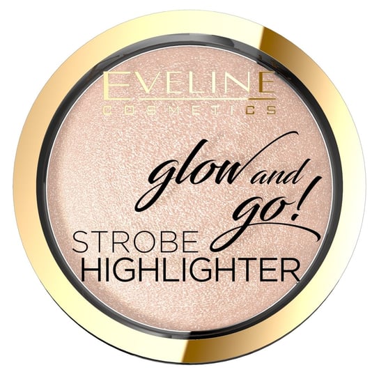 Eveline Cosmetics, Glow and Go, rozświetlacz wypiekany 01 Champagne, 8,5 g Eveline Cosmetics
