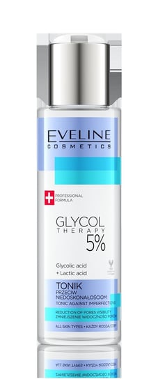 Eveline Cosmetics, Glycol Therapy, 5% tonik przeciw niedoskonałościom, 110 ml Eveline Cosmetics