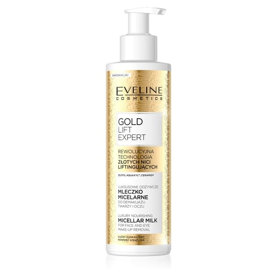 Eveline Cosmetics Gold Lift Expert, mleczko micelarne, 200 ml Eveline Cosmetics