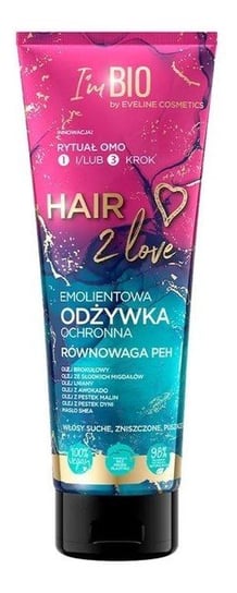 Eveline Cosmetics Hair 2 Love Emolientowa Odżywka ochronna do włosów 250ml Eveline Cosmetics