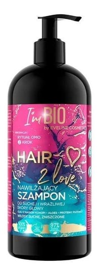 Eveline Cosmetics Hair 2 Love Nawilżający Szampon do włosów suchych i zniszczonych 400ml Eveline Cosmetics