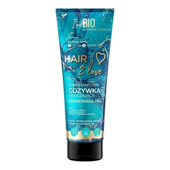 Eveline Cosmetics, Hair 2 Love, Odżywka humektantowa nawilżająca do włosów, 250 ml Eveline Cosmetics