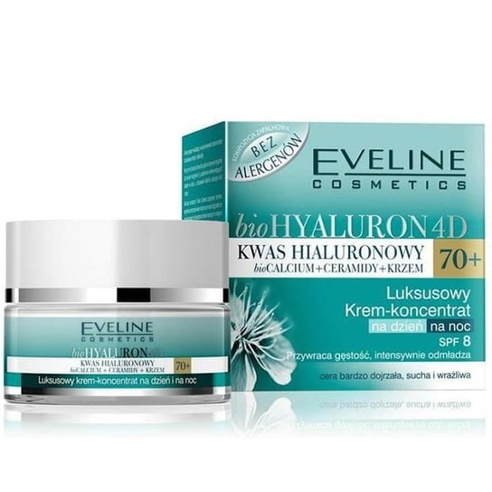 Eveline Cosmetics, Hyaluron Expert 70+, krem-koncentrat multiodżywczy na dzień i noc, 50 ml Eveline Cosmetics