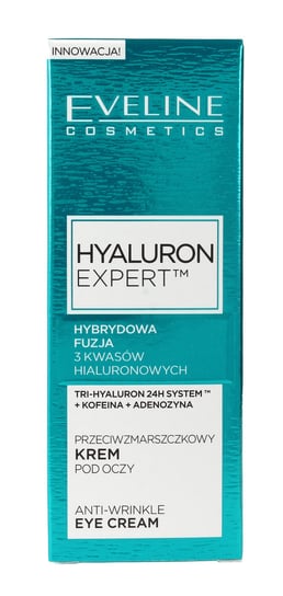 Eveline Cosmetics, Hyaluron Expert, przeciwzmarszczkowy krem pod oczy, 15 ml Eveline Cosmetics