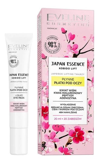 Eveline Cosmetics Japan Essence Płynne Płatki pod oczy 20ml Eveline Cosmetics