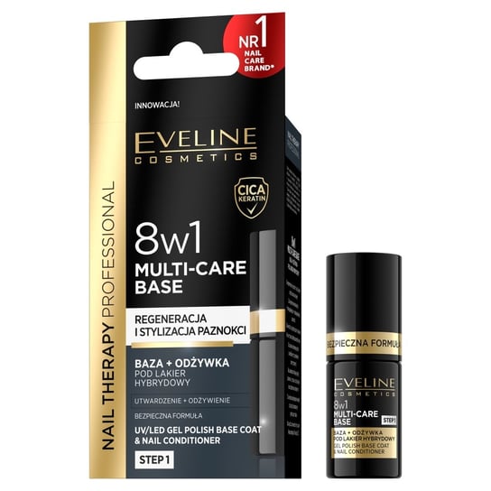 Eveline Cosmetics Kolagen Odżywka do paznokci 8w1 Hybrid 5ml Eveline Cosmetics