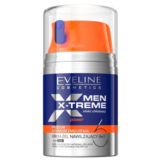 Eveline Cosmetics, Men X-Treme, krem-żel przeciw oznakom zmęczenia , 50 ml Eveline Cosmetics