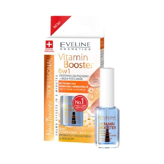 Eveline Cosmetics, Nail Therapy, odżywka witaminowa z bazą pod lakier, 12 ml Eveline Cosmetics