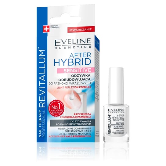 Eveline Cosmetics, Nail Therapy Professional, odżywka odbudowująca do paznokci wrażliwych, 12 ml Eveline Cosmetics