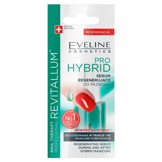Eveline Cosmetics, Nail Therapy, serum regenerujące do paznokci Pro Hybrid Revitalum, 12 ml Eveline Cosmetics