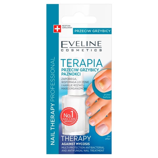 Eveline Cosmetics, Nail Therapy, terapia przeciw grzybicy paznokci, 12 ml Eveline Cosmetics