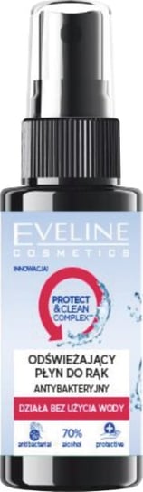 Eveline Cosmetics, odświeżający płyn antybakteryjny do rąk 70% alk., 50ml Eveline Cosmetics
