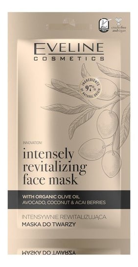 Eveline Cosmetics Organic Gold Intensywnie rewitalizująca Maska do twarzy 8ml Eveline Cosmetics