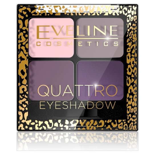 Eveline Cosmetics, Quattro, Paleta 4 cieni do powiek, nr 13 Eveline Cosmetics