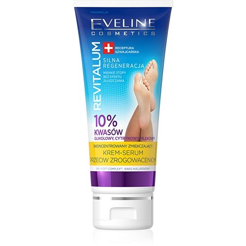 Eveline Cosmetics, Revitalum, krem-serum przeciw zrogowaceniom stóp, 75 ml Eveline Cosmetics