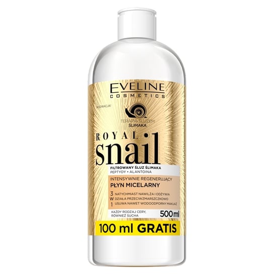 Eveline Cosmetics, Royal Snail, płyn micelarny, 500 ml Eveline Cosmetics