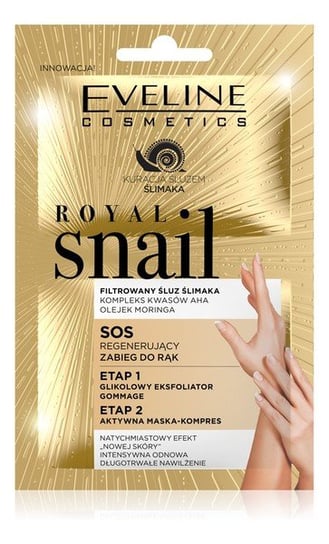 Eveline Cosmetics, Royal Snail, zabieg 2-etapowy do rąk, 2 szt. Eveline Cosmetics
