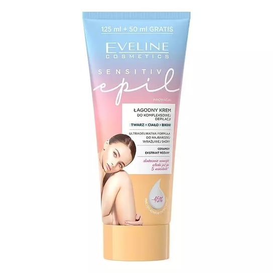 Eveline Cosmetics Sensitive Epil Łagodny krem do kompleksowej depilacji 175ml Eveline Cosmetics