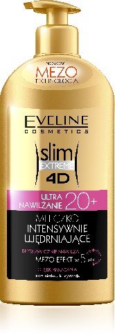 Eveline Cosmetics, Slim Extreme 4D, mleczko intensywnie ujędrniające Ultra nawilżenie 20+ , 350 ml Eveline Cosmetics