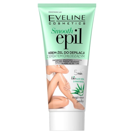 Eveline Cosmetics, Smooth Epil, krem-żel do depilacji z efektem chłodzącym - nogi, ręce, pachy, 175 ml Eveline Cosmetics