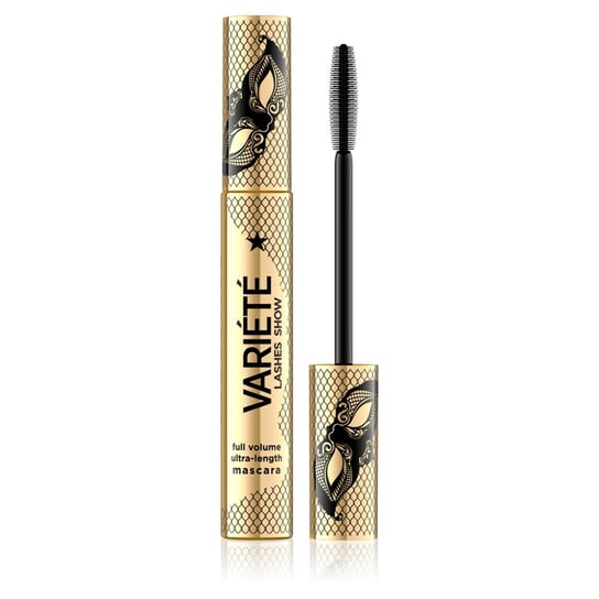 Eveline Cosmetics, Variete Lashes Show, tusz do rzęs czarny, 10 ml Eveline Cosmetics