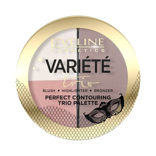 Eveline Cosmetics Variete, Paleta do Konturowania Twarzy, 01 Light, 10G Eveline Cosmetics