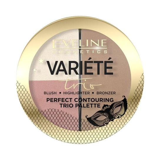 Eveline Cosmetics Variete, Paleta Do Konturowania Twarzy, 02 Medium, 10g Eveline Cosmetics