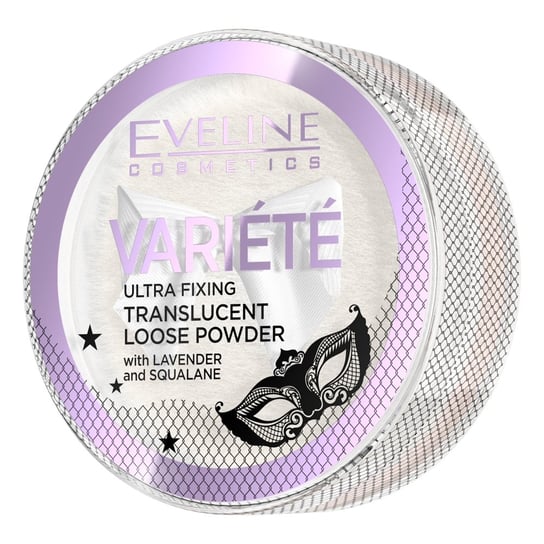 Eveline Cosmetics, Variete, transparentny puder sypki z lawendą i skwalanem, 5g Eveline Cosmetics