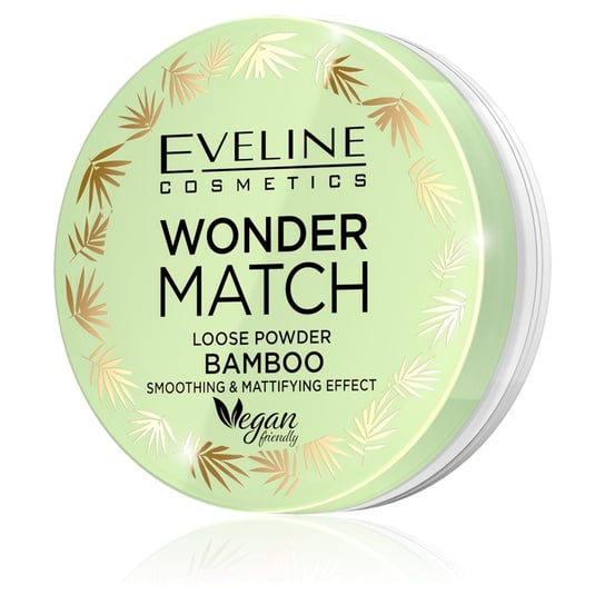 Eveline Cosmetics, Wonder Match Bamboo, bambusowy puder sypki wygładzająco-matujący, 6 g Eveline Cosmetics