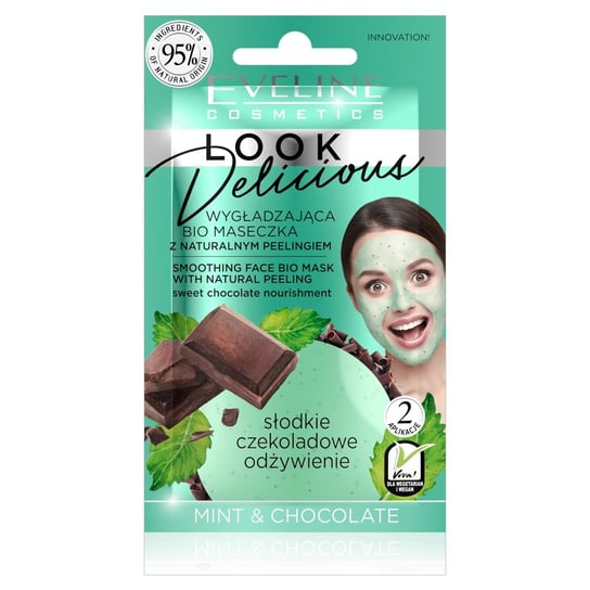 Eveline Cosmetics Wygładzająca Maseczka z naturalnym peelingiem Mint&Chocolate 10ml Eveline Cosmetics