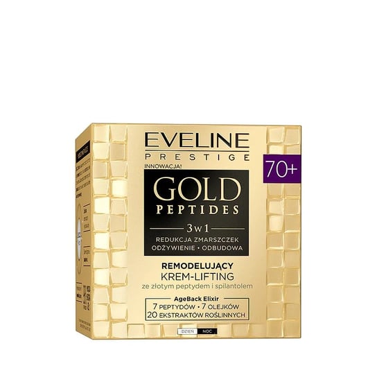 Eveline Gold Peptides, Remodelujący Krem-lifting 70+, 50ml Eveline Cosmetics