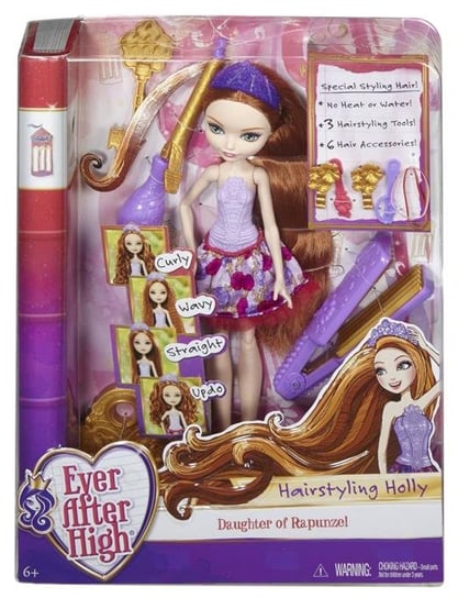 Ever After High, Bajeczne Fryzury, lalka Holly, DNB75 Ever After High
