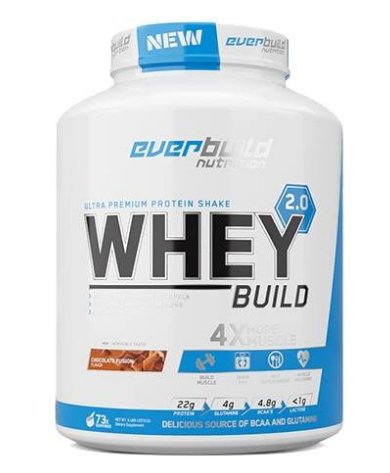 Everbuild Nutrition Whey Build 2.0 Czekoladowe - 2270 g Everbuild Nutrition