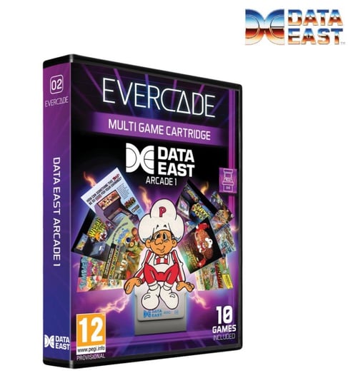 EVERCADE A2 - Zestaw gier Data East Arcade 1 EVERCADE