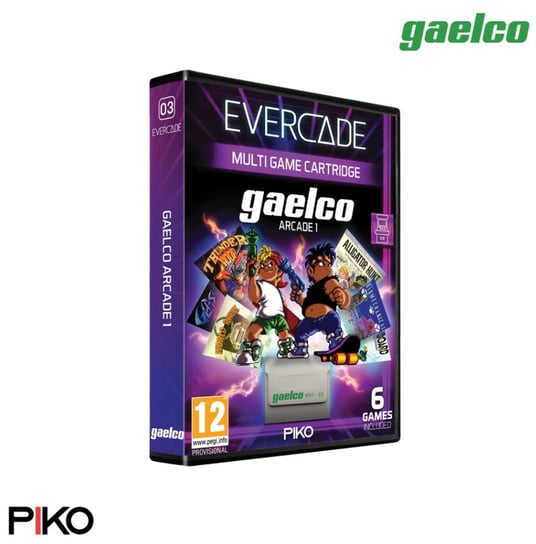 EVERCADE A3 - Zestaw gier Gaelco Arcade 1 EVERCADE