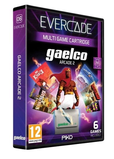 EVERCADE A6 - Zestaw gier Gaelco (Piko) Arcade 2 EVERCADE