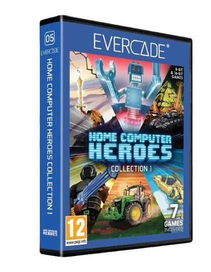 EVERCADE C5 - Zestaw gier Home Computer Heroes Collection Col. 1 EVERCADE