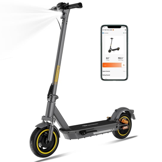 EVERCROSS TECH EV10S MAX Pojazd elektryczny z homologacją drogową (ABE) - z aplikacją, silnikiem 500 W, zasięgiem 80KM, maks. 20 KM/H EVERCROSS TECH