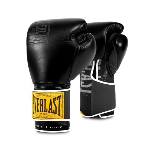 Everlast Skórzane rękawice bokserskie 1910 black rozmiar 16 oz. Everlast